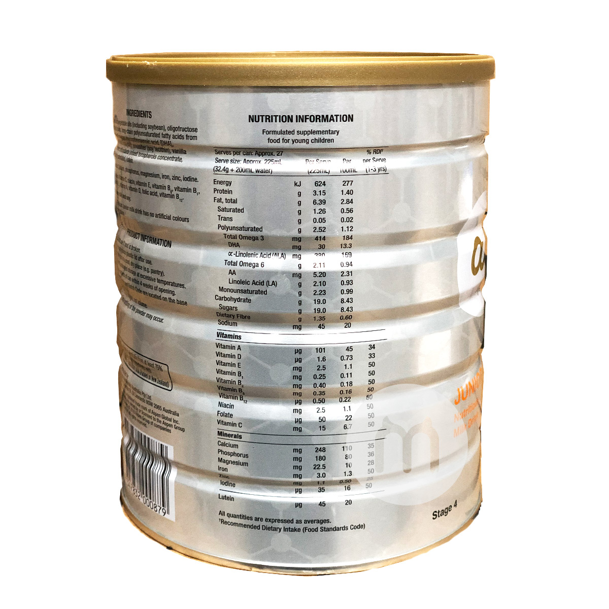 Wyeth Selandia Baru s-26 Paket Platinum Baby Milk Powder 4 Tahap * 3 Kaleng Versi Luar Negeri