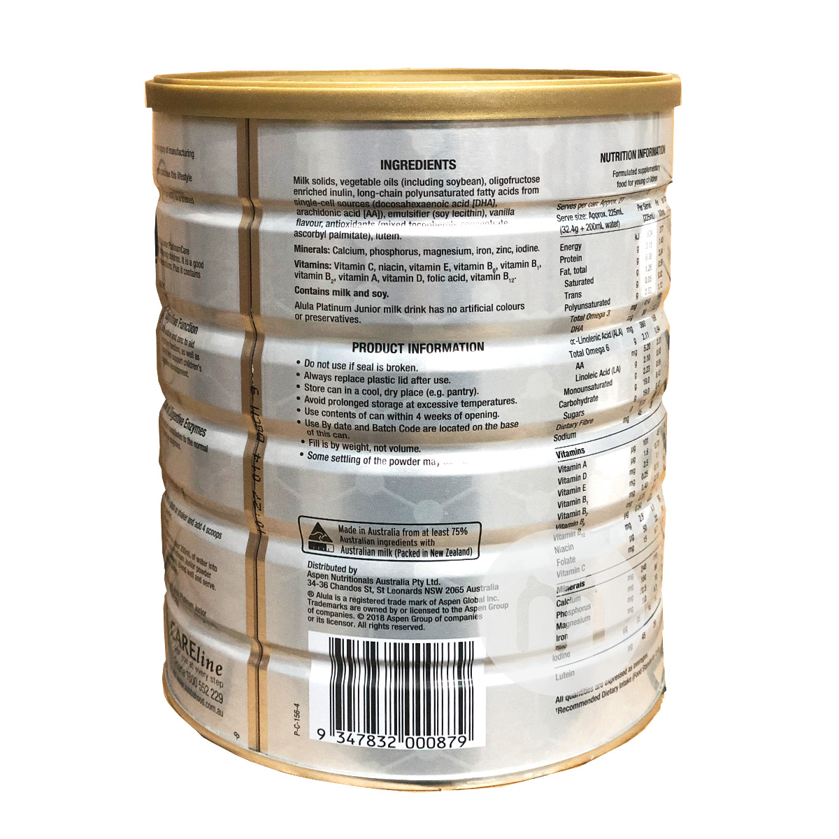 Wyeth Selandia Baru s-26 Paket Platinum Baby Milk Powder 4 Tahap * 3 Kaleng Versi Luar Negeri