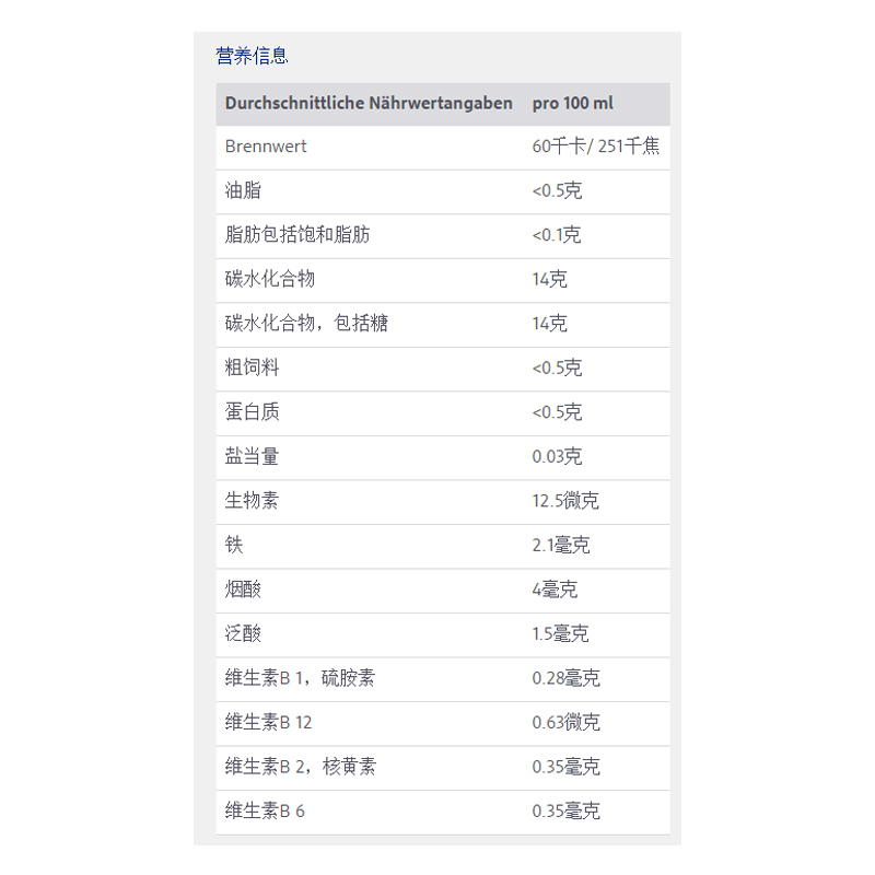 [4 pieces] Rotbackchen Jerman suplemen zat besi bayi suplemen vitamin B versi 125ml di luar negeri
