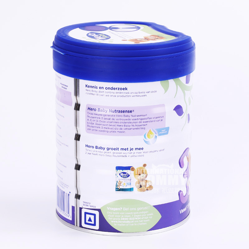 Pahlawan Bayi Belanda Susu Bubuk Edisi Platinum 3 * 6 Kotak Edisi Luar Negeri