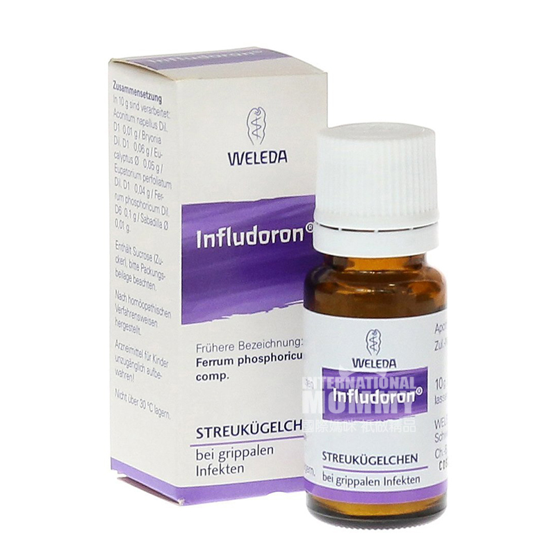 WELEDA Virus anti-influenza Jerman untuk partikel kecil dingin di luar negeri
