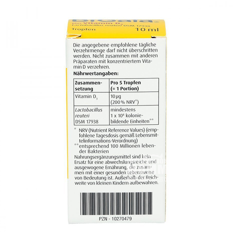 BiGaia Bayi Jerman bakteri asam laktat vitamin D3 turun ke luar negeri