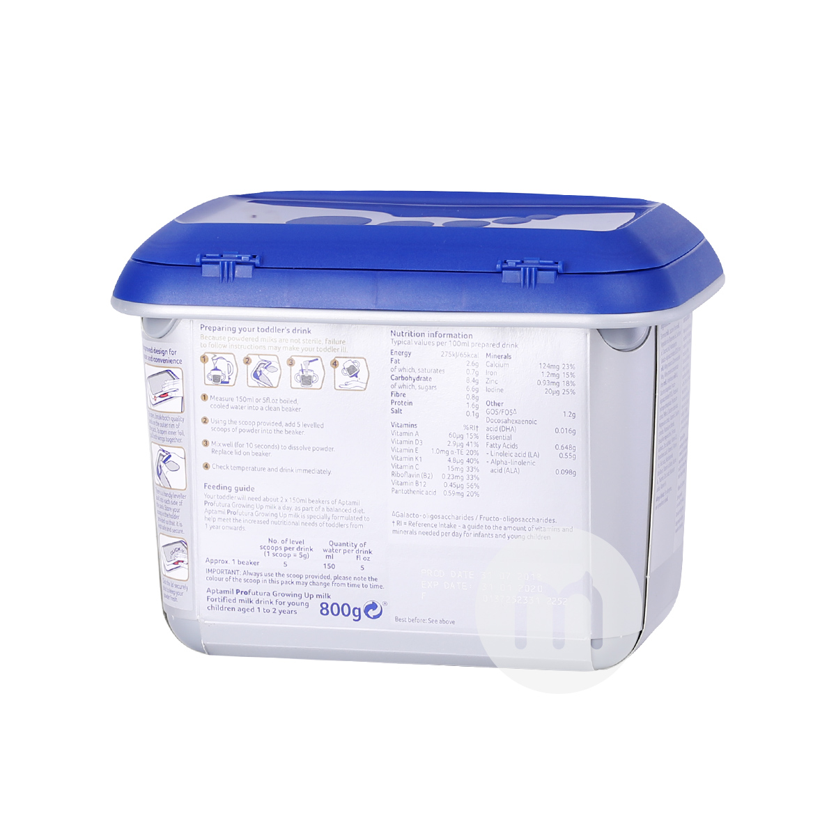 Susu Bubuk Aptamil British Platinum Edition 3 * 4 Edisi Luar Negeri