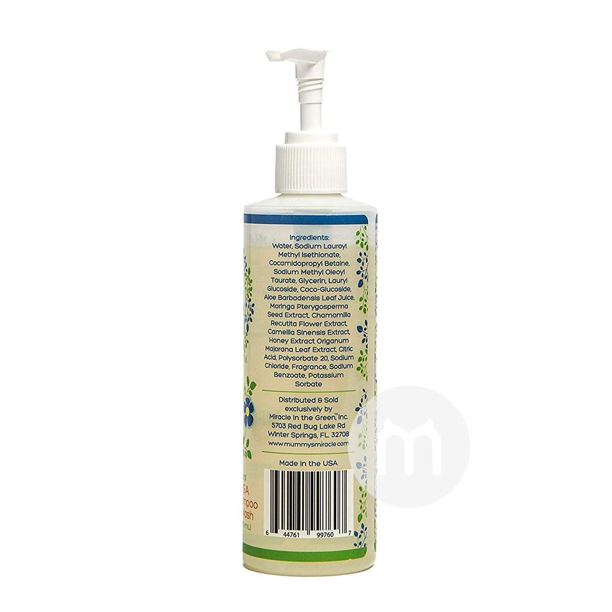 Mummys Miracle American baby sampo dan bath combo versi luar negeri