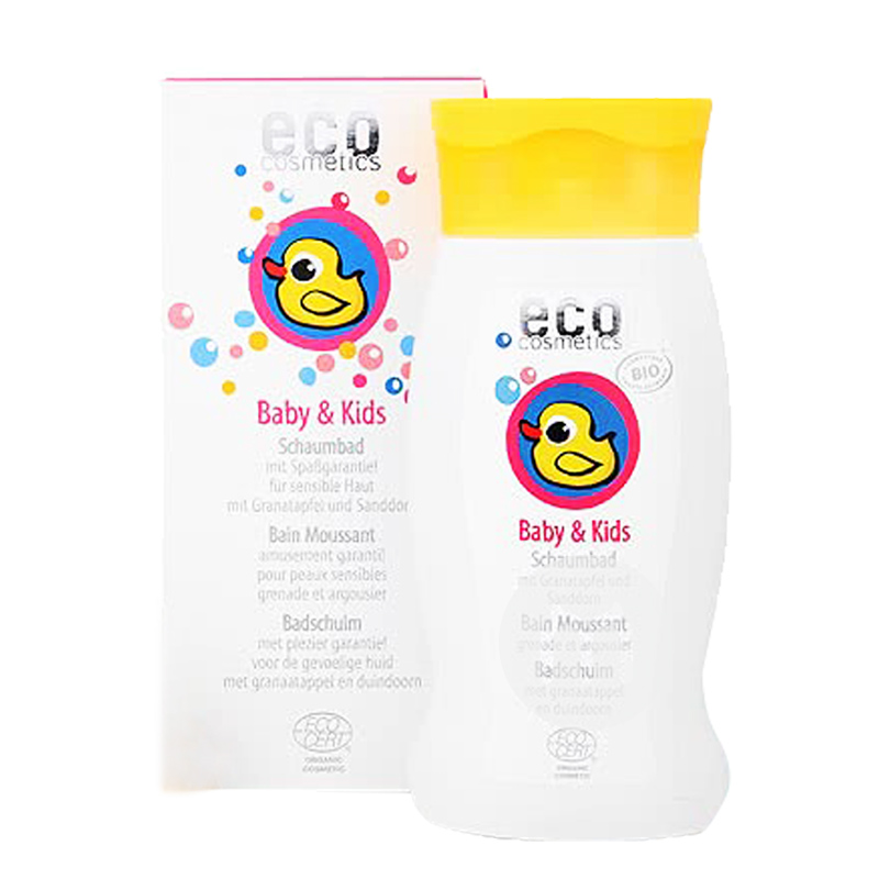 ECO Jerman ECO Kosmetik bayi anak delima laut buckthorn bubble shower gel versi luar negeri