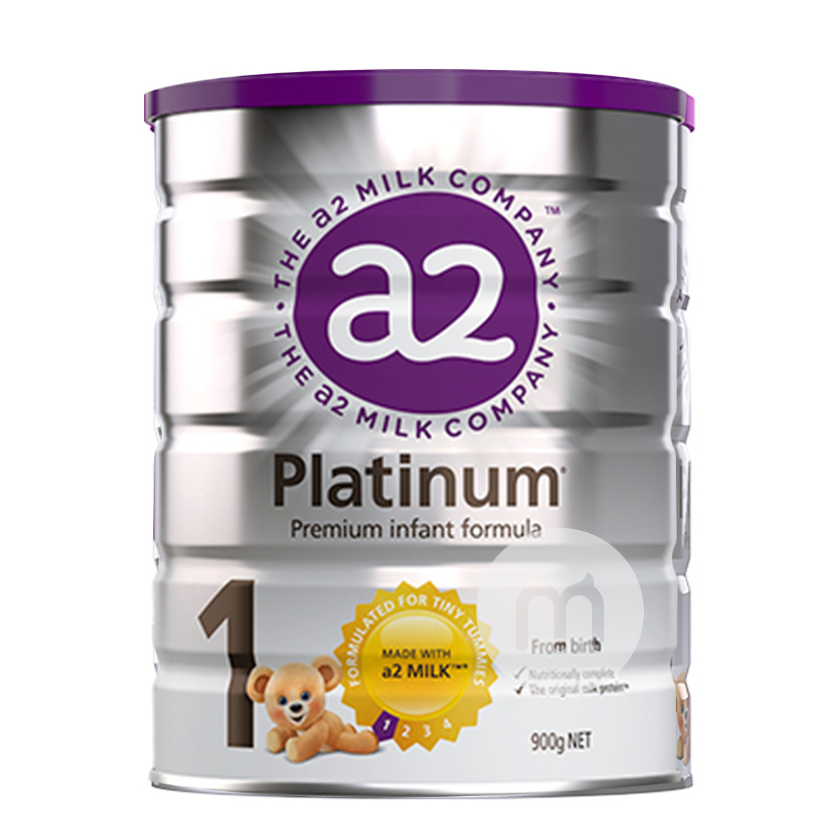 A2 Australian Platinum Series Susu Bubuk Bayi 1 Tahap * 6 Kaleng Versi Luar Negeri
