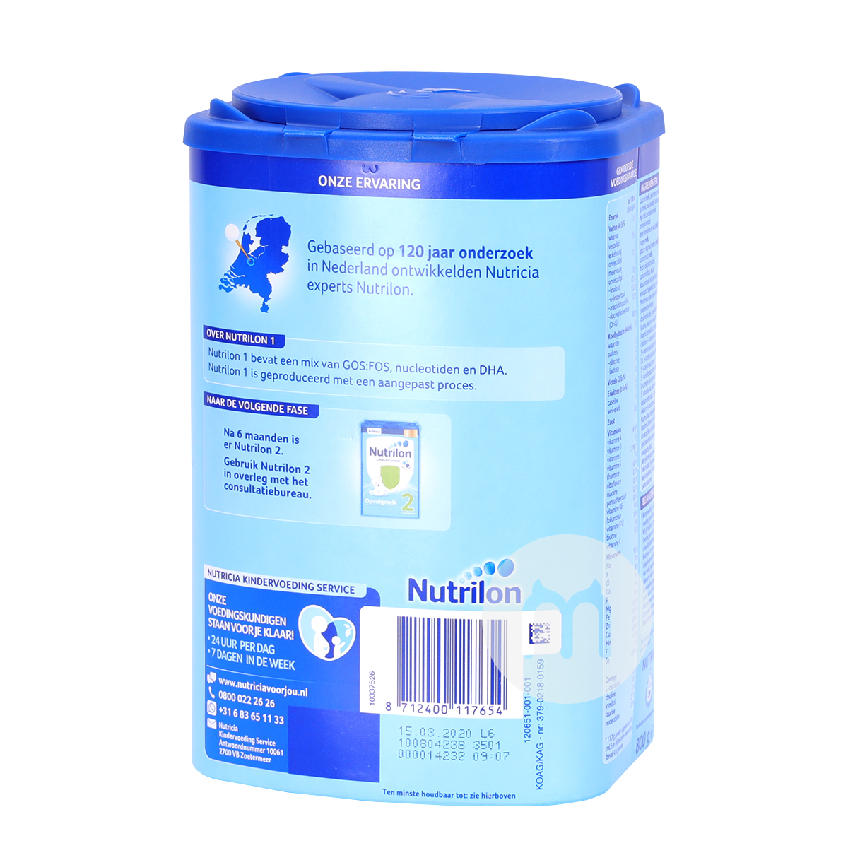 Nutrilon Belanda susu bubuk 1 tahap * 6 kaleng edisi luar negeri