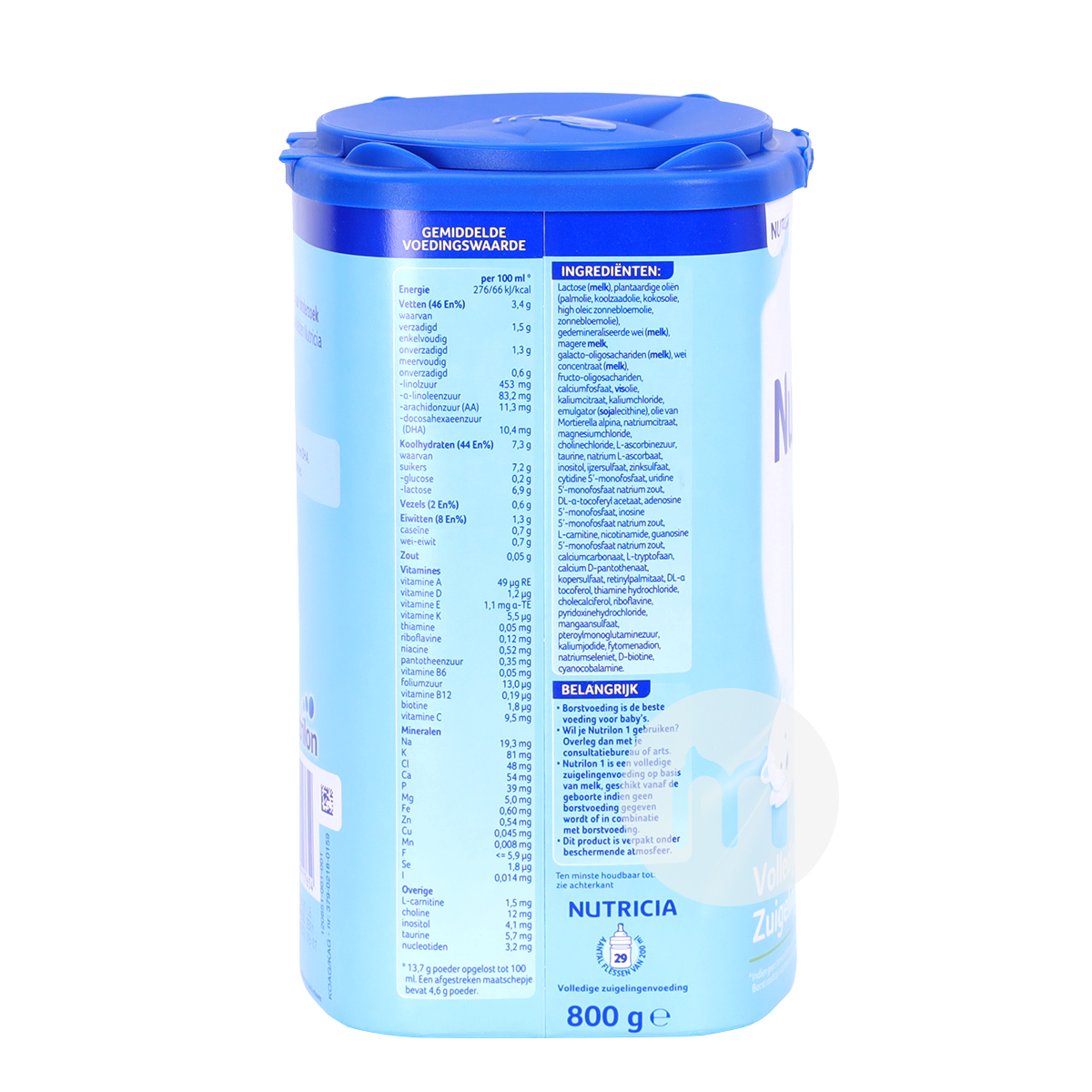 Nutrilon Belanda susu bubuk 1 tahap * 6 kaleng edisi luar negeri