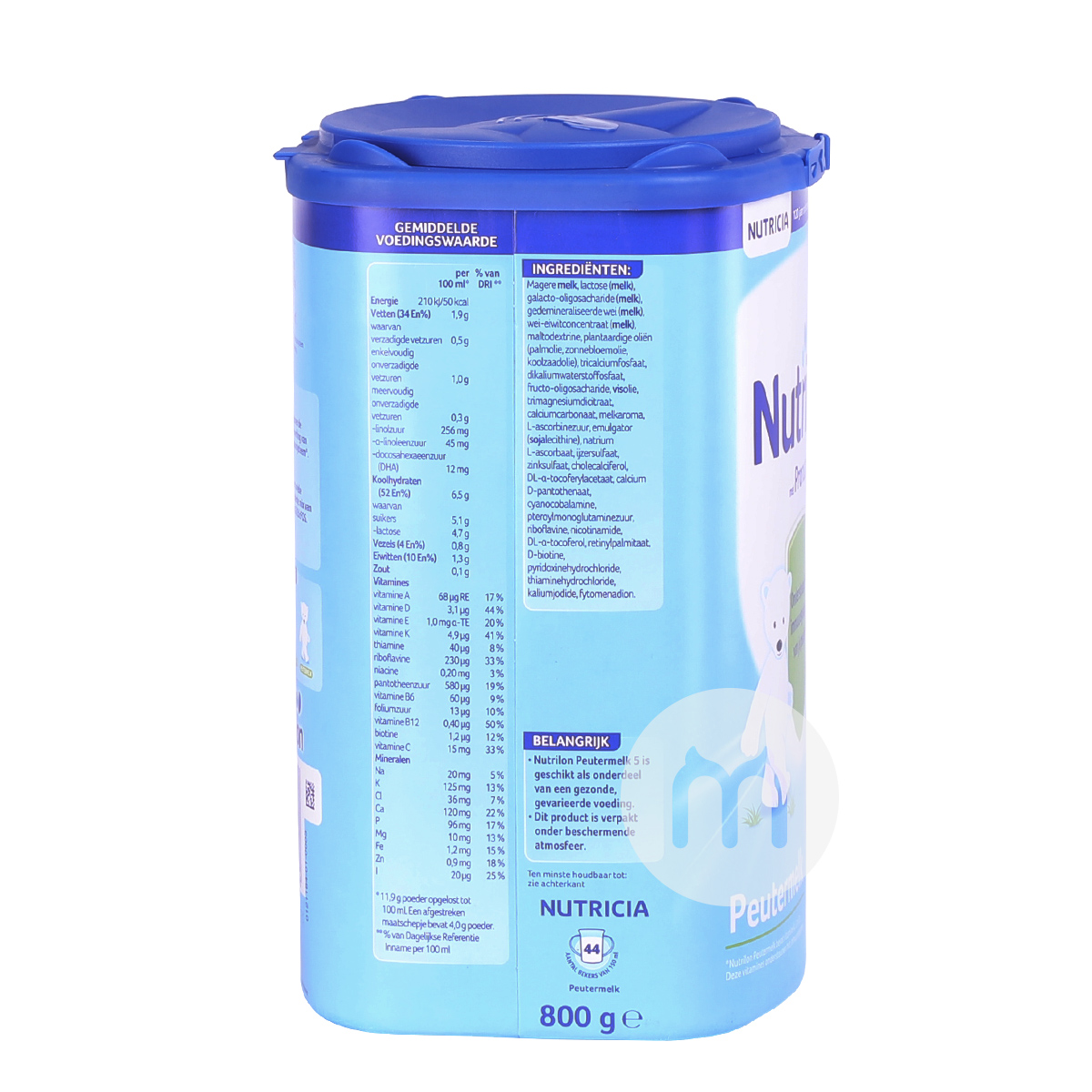 Nutrilon Belanda susu bubuk  versi 5 tahap * 6 kaleng di luar negeri