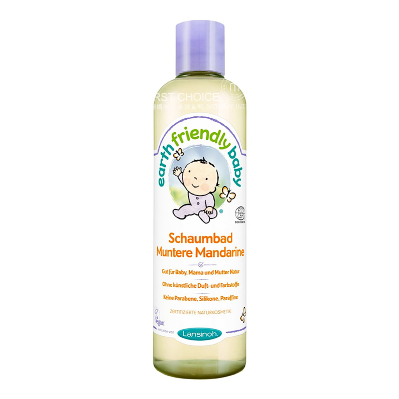 Lansinoh British Baby Natural Citrus Bubble Shower Gel Versi Luar Negeri
