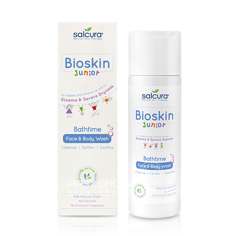 Salcura British Baby Eczema Natural Body Wash Edisi Luar Negeri