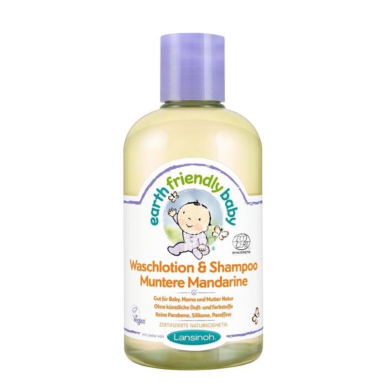 Lansinoh Organic Citrus Shampo Bayi Organik dan Rendam 2-in-1 Versi Luar Negeri