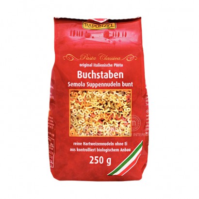 【2 Buah】 RAPUNZEL mie alfabet beraneka warna Jerman di luar negeri