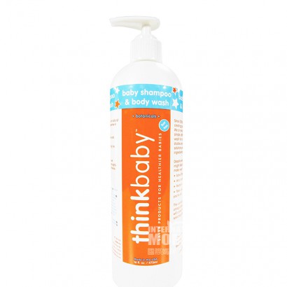 Thinkbaby Formula tanaman alami Amerika bayi s air mata bebas shampoo ...