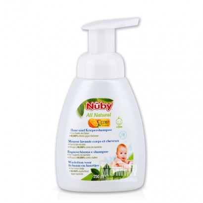 Nuby American Natural 2-in-1 Shampo dan Pembasuh Tubuh Versi Luar Nege...