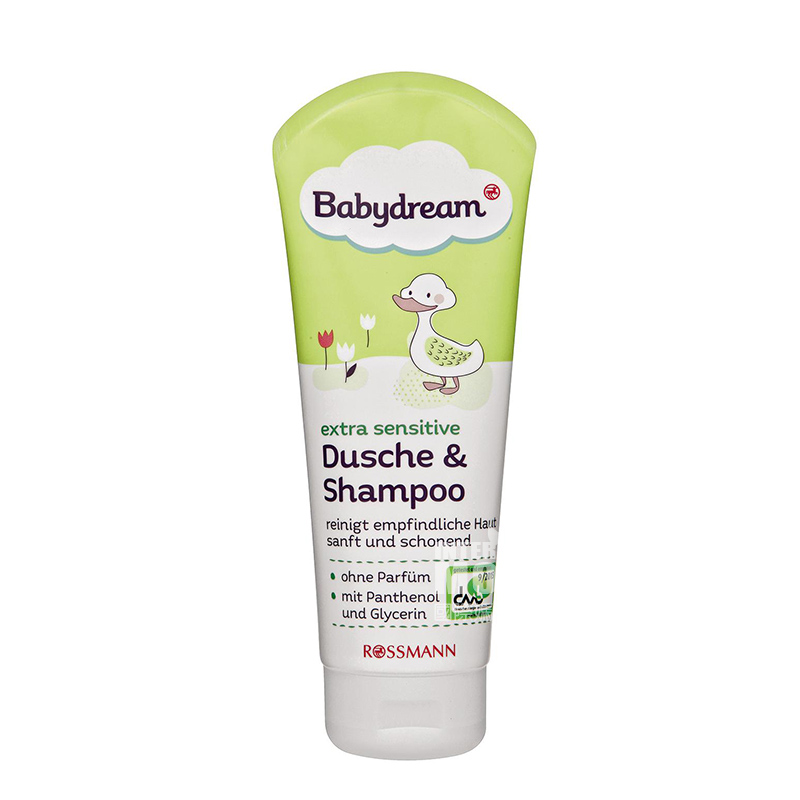Babydream Germany Babydream kulit sensitif sampo bayi dan bath combo versi luar negeri