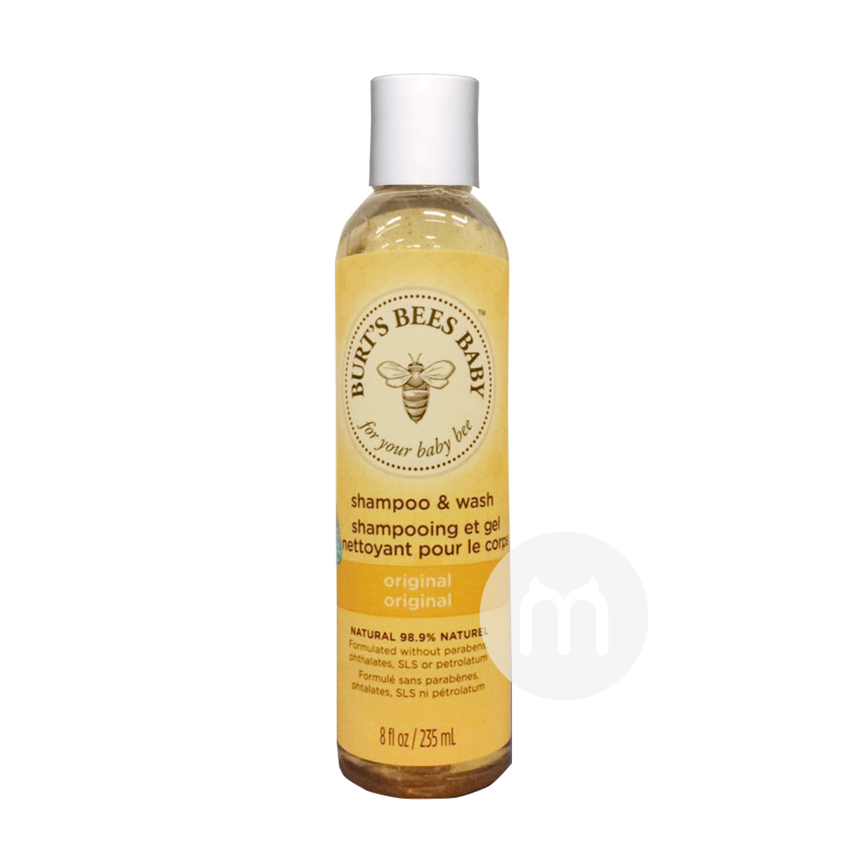 BURT`S BEES Shampo Amerika Baby Free-Tears dan Bath 2-in-1 Versi Luar Negeri