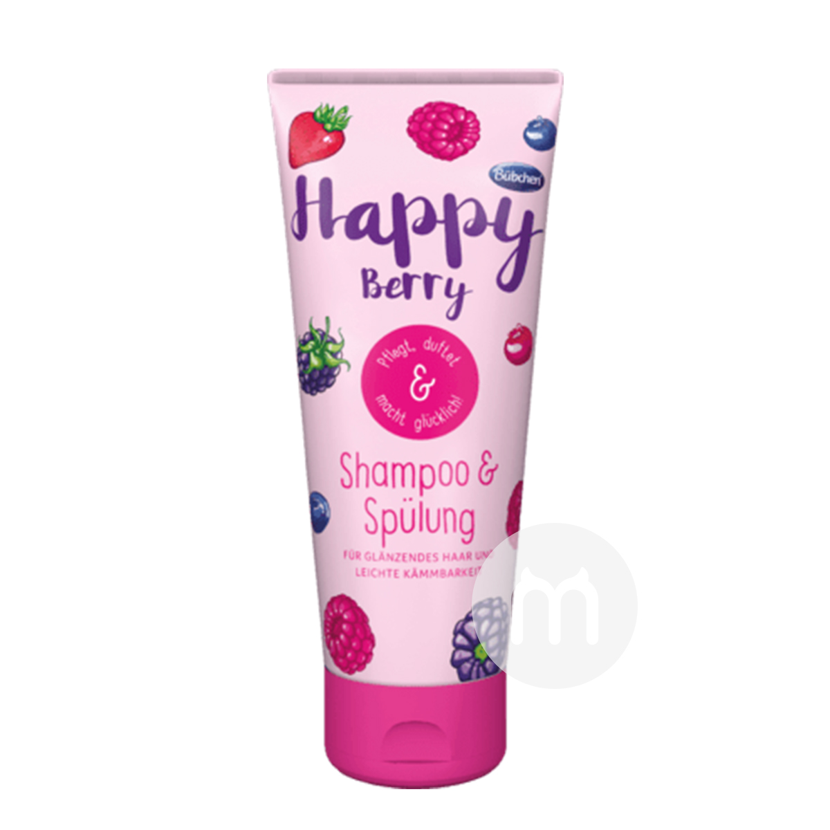 Bubchen anak-anak Jerman senang berry sampo dan kombo perawatan rambut versi luar negeri