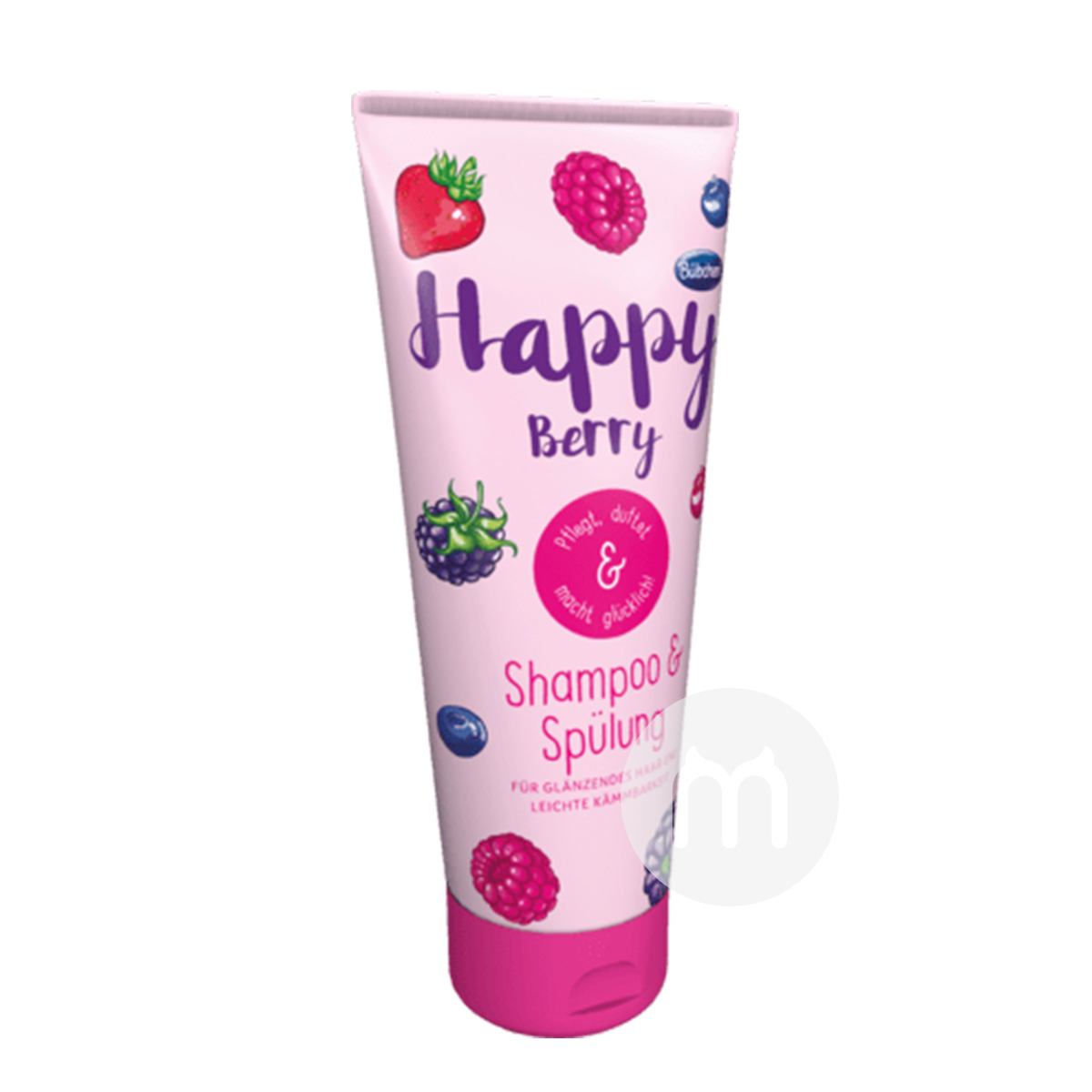 Bubchen anak-anak Jerman senang berry sampo dan kombo perawatan rambut versi luar negeri
