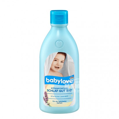 Babylove German Lavender Essence Soothing Sleep Baby Shower Gel Versi ...