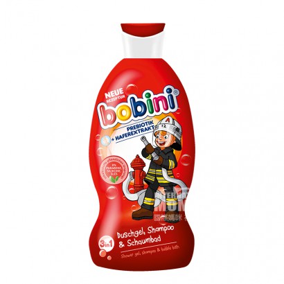 Bobini Jerman Bobini mandi sampo mandi busa shampoo 3 in 1 anak-anak v...