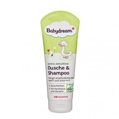 Babydream Germany Babydream kulit sensitif sampo bayi dan bath combo v...