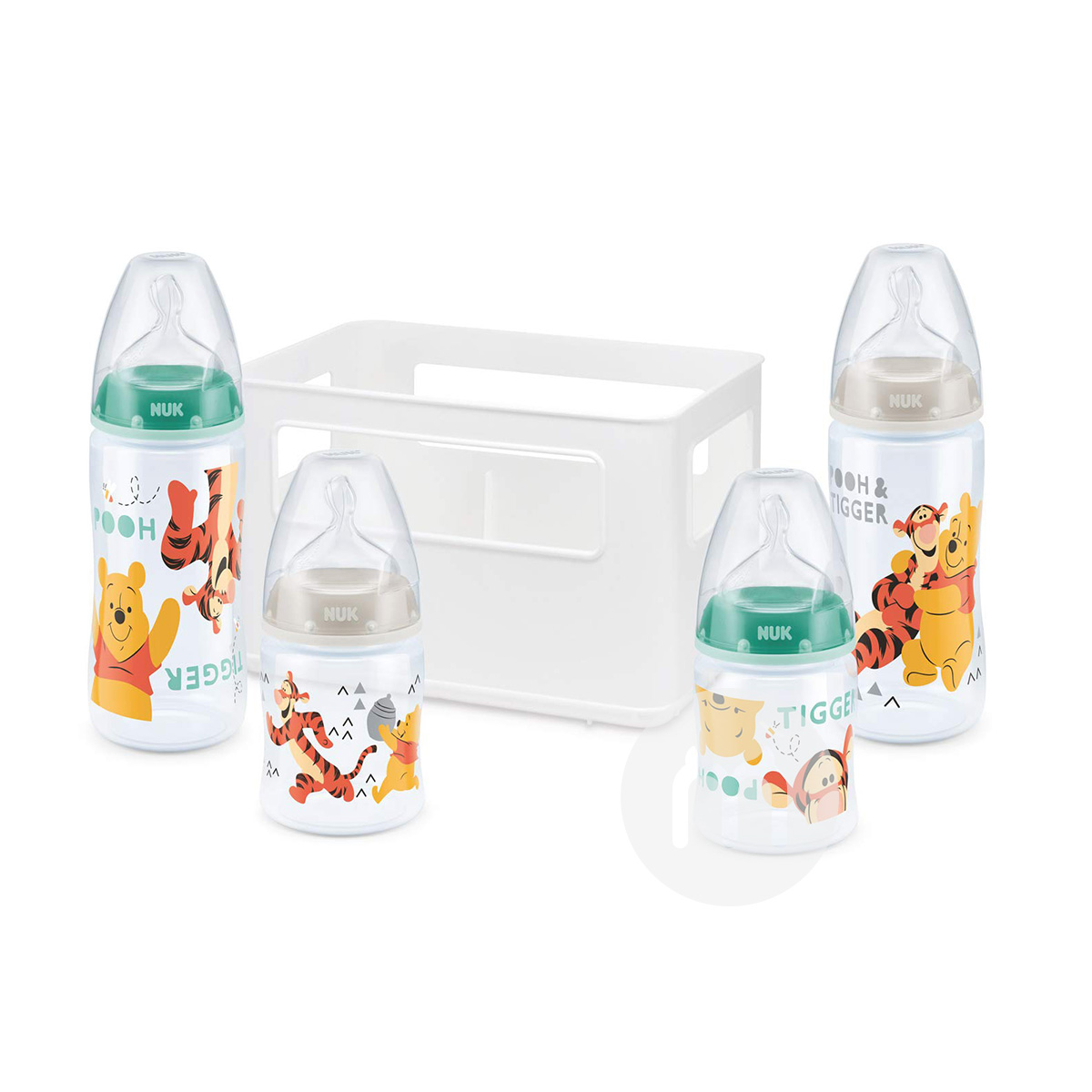 NUK Jerman set pembuka botol kartun dari 4 edisi di luar negeri