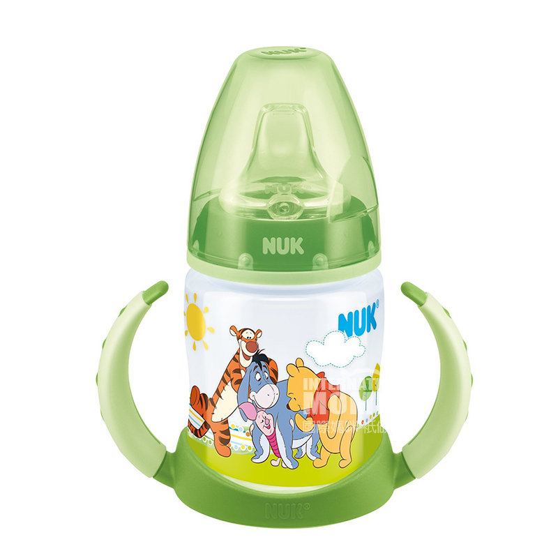 NUK Cup minum ganda-lebar PP Jerman yang dapat digunakan di luar negeri