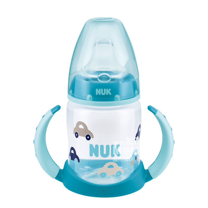 NUK Cup minum ganda-lebar PP Jerman yang dapat digunakan di luar negeri