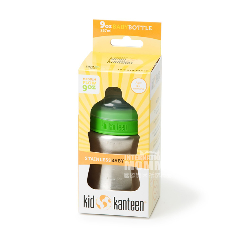 Klean Kanteen Amerika botol bayi stainless steel 266ml lebih dari 6 bulan di luar negeri