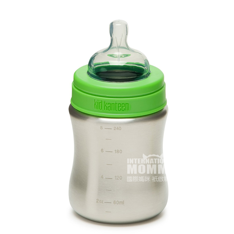 Klean Kanteen Amerika botol bayi stainless steel 266ml lebih dari 6 bulan di luar negeri