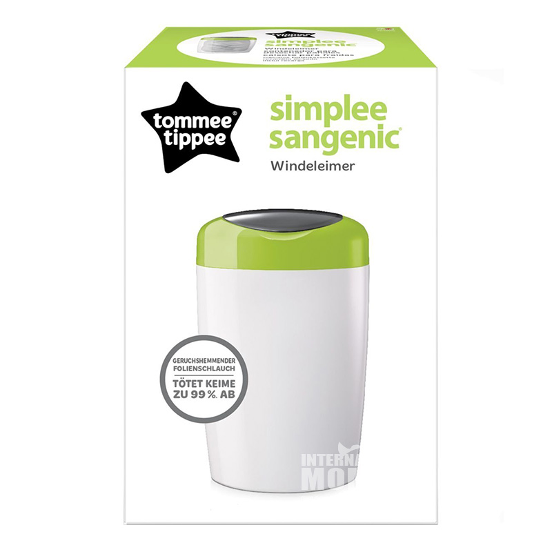 Tommee Tippee Popok Inggris antibakteri tempat sampah versi luar negeri