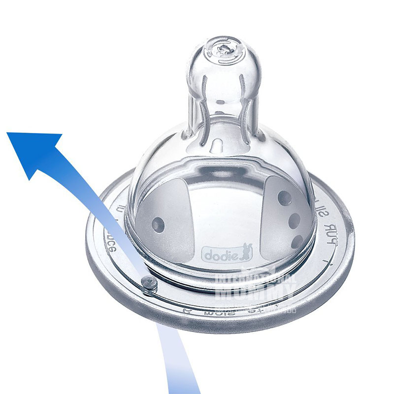 Dodie botol susu pp kaliber Prancis lebar 150 ml versi 0-6 bulan di luar negeri