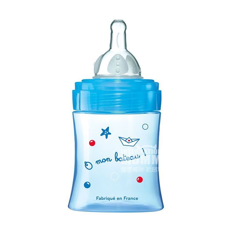 Dodie botol susu pp kaliber Prancis lebar 150 ml versi 0-6 bulan di luar negeri