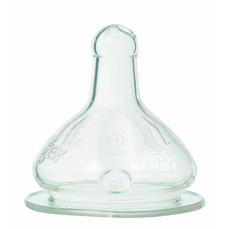 Tigex France Tigex anti-perut kembung silikon dot dua paket versi luar negeri