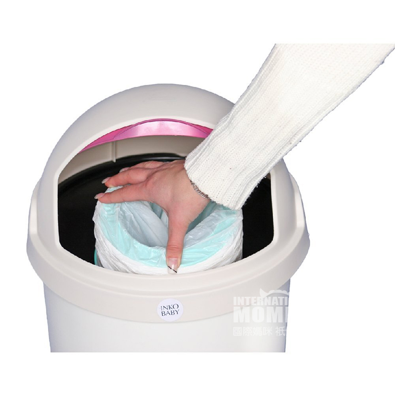 Vital baby Tempat sampah deodoran antibakteri popok Inggris versi luar negeri