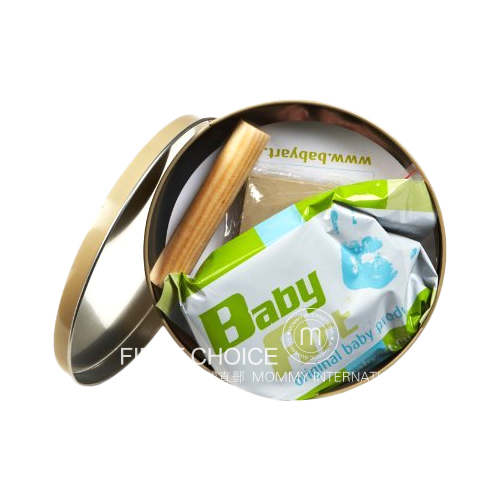 Baby art jerman kotak ajaib bayi dicetak di tangan dan kaki