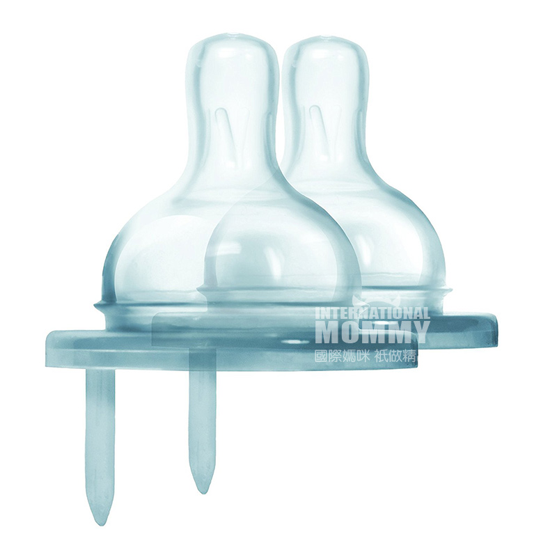 Pura kiki Amerika anti-gas dalam perut kecepatan sedang dot 2 pack versi luar negeri