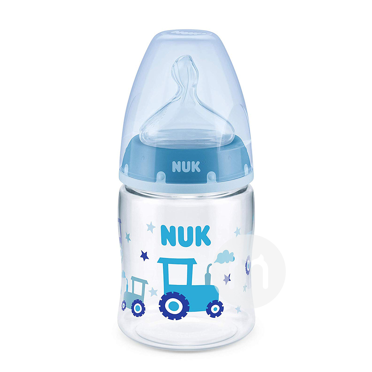 NUK Jerman NUK botol mulut lebar PA plastik 150ml versi 0-6 bulan di luar negeri