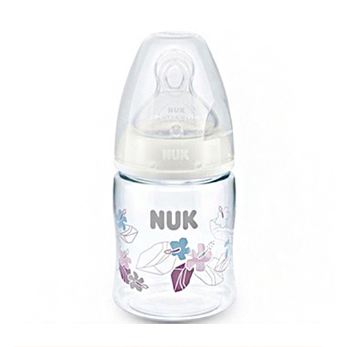 NUK Jerman NUK lebar mulut silikon puting susu botol susu PA 150ml versi 0-6 bulan di luar negeri