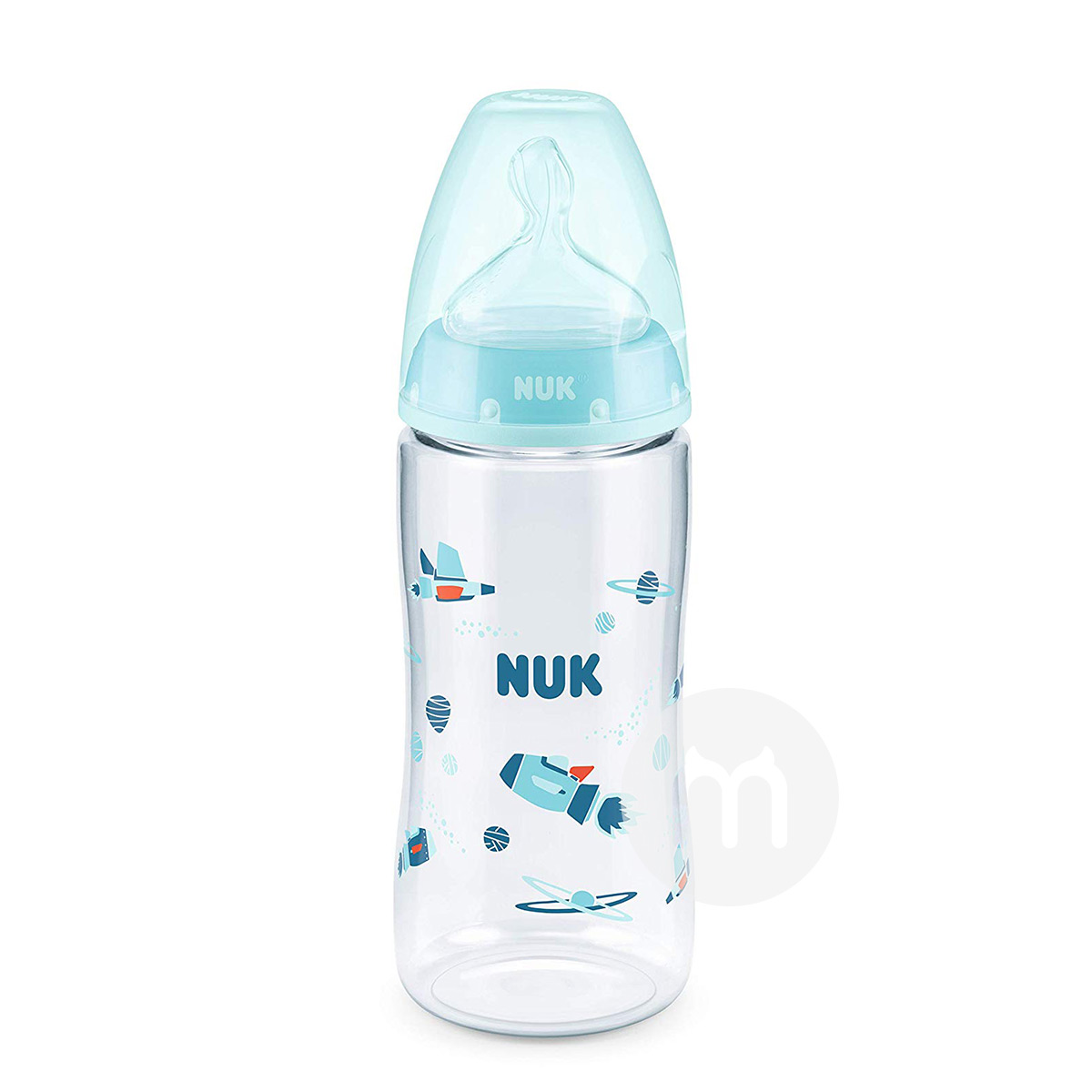 NUK Jerman NUK botol mulut lebar PA plastik 300ml 6-18 bulan di luar negeri