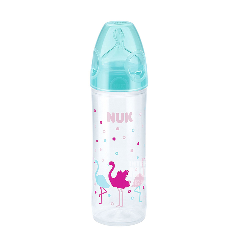 NUK Jerman NUK botol plastik mulut lebar bayi 250ml 6-18 bulan di luar negeri