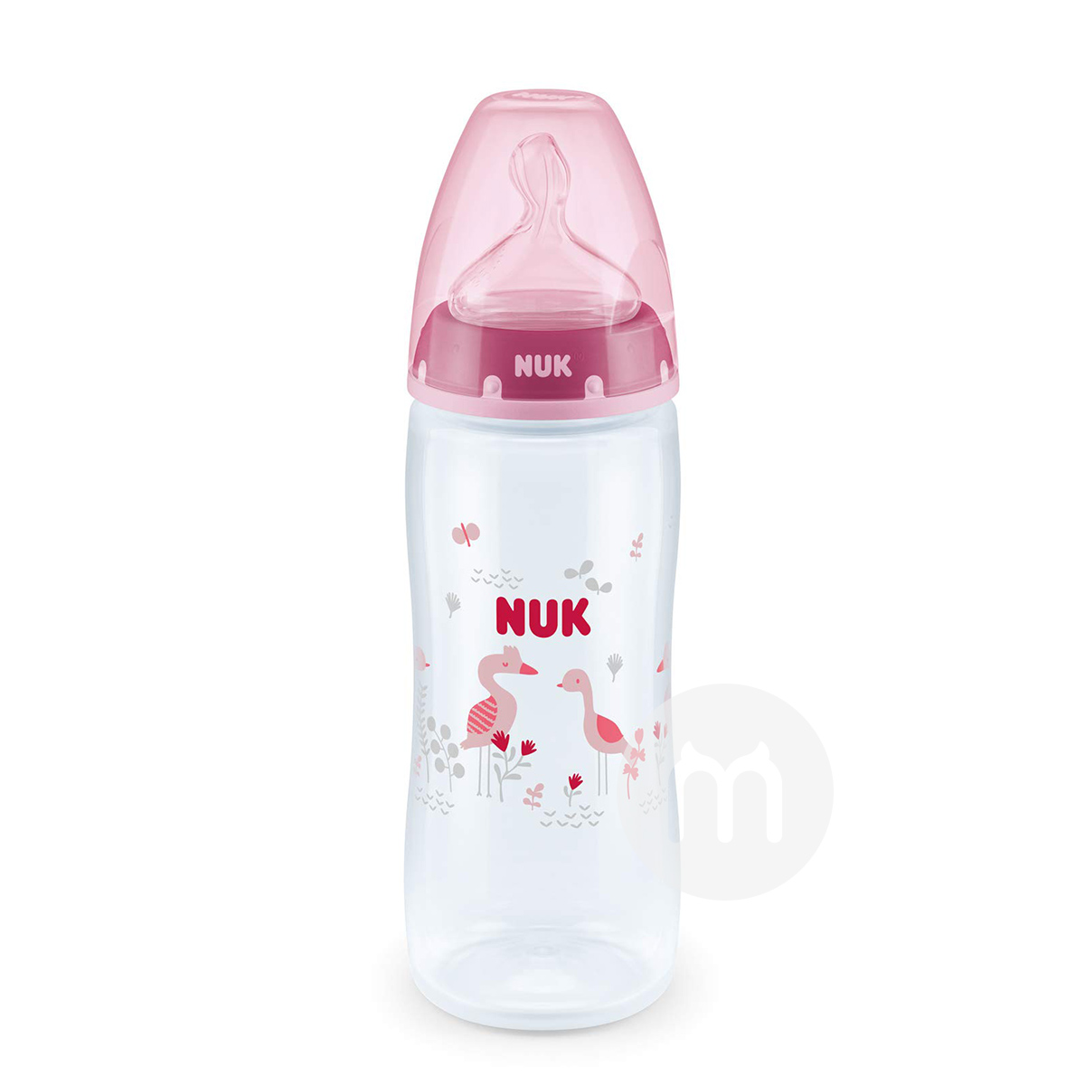 NUK Jerman NUK botol plastik mulut lebar bayi 360ml versi 6-18 bulan di luar negeri