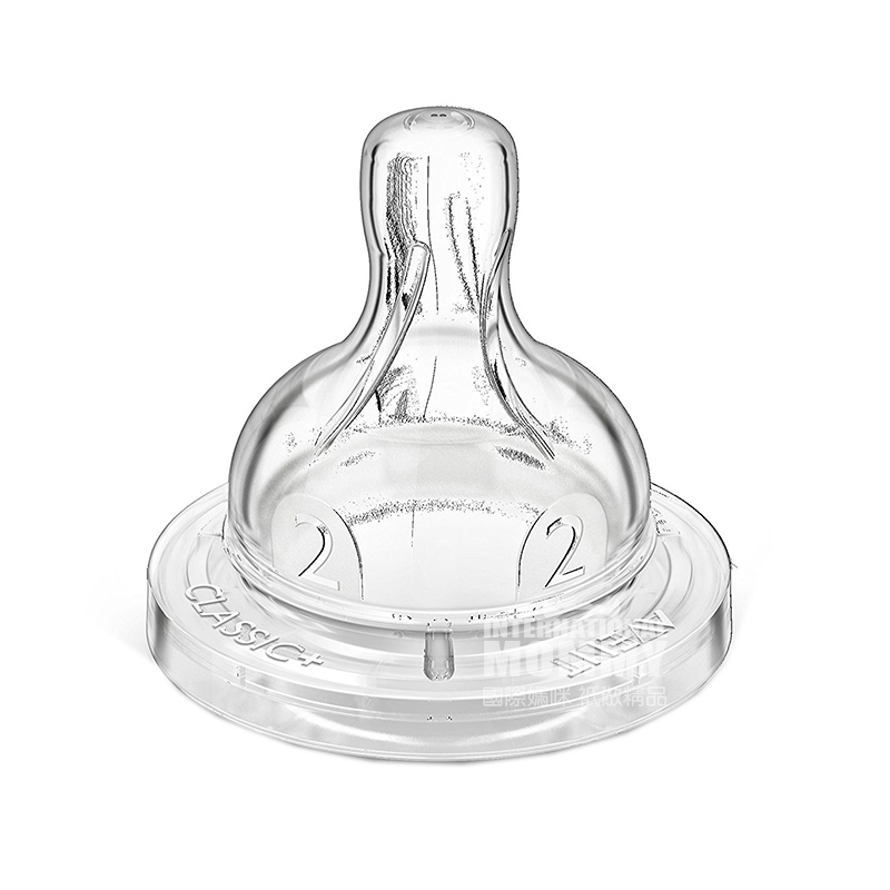 PHILIPS AVENT Bayi Inggris dot silikon klasik dua kaliber versi dua versi luar negeri