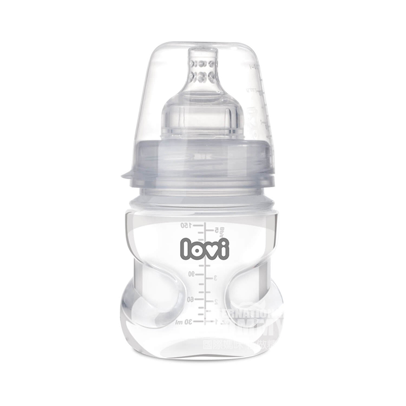 Lovi Poland kaliber lebar PA botol susu dinamis 150ml versi luar negeri selama 0 bulan
