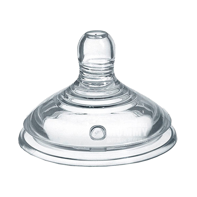 Tommee Tippee Inggris ASI Seri Alami Anti-kembung Aliran Lambat Silikon Puting 2 Paket Lebih dari 0 Bulan Versi Luar Neg