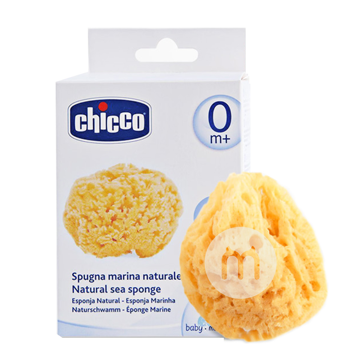 Chicco Italian Natural Bath Sponge Edisi Luar Negeri