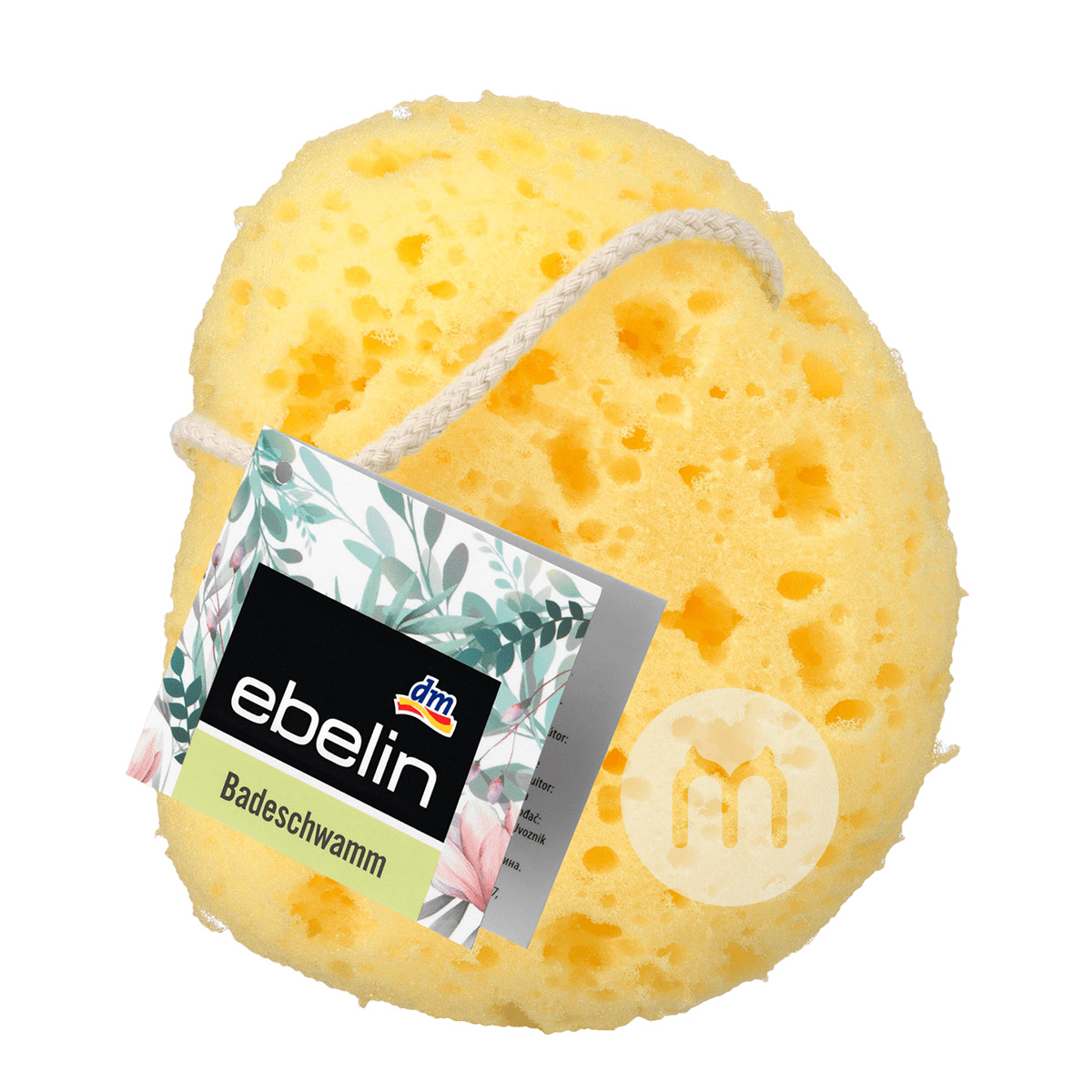 Ebelin German Baby Bath Sponge Versi Luar Negeri