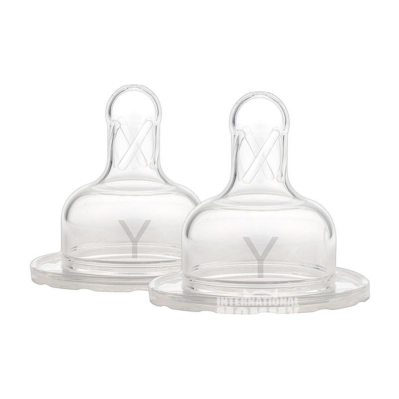 Dr Brown`s American Wide Calibre Baby Bottle Penggantian Dot 2 Pack 9 Bulan Luar Negeri