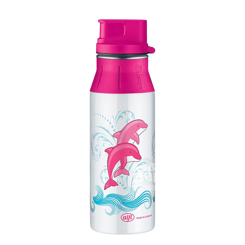 Alfi Kartun Jerman Anak-anak Stainless Steel Cup 0.6L Versi Luar Negeri